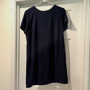Lulus Blue Crew Neck Dress